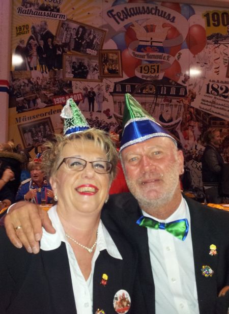 Die Abordnung des Karnevalsausschuss Buschdorf