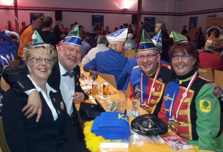 Die Abordnung des Karnevalsausschuss Buschdorf